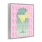 Stupell Industries Retro Pastel Margarita Framed Giclee, design by Lil' Rue